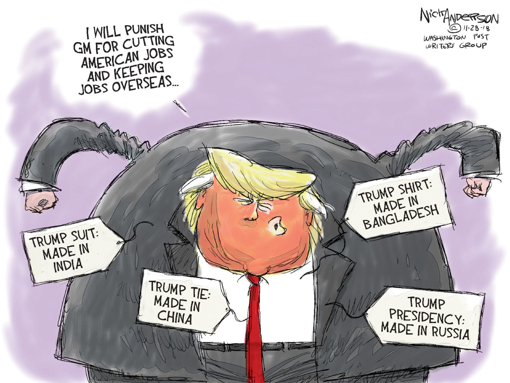 Nick Anderson / Washington Post Writers Group